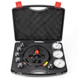 Hydraulic Nitrogen Accumulator Kit YFIXTOOL 7 Couplings 3 Gauges-0